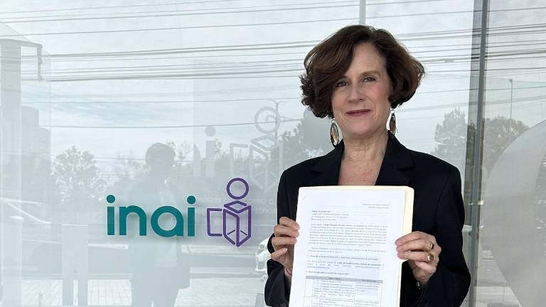 Denise Dresser en el INAI.