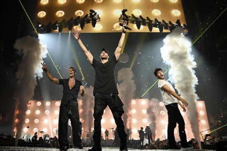 Arranca la gira de Enrique Iglesias y Ricky Martin, los acompaña Sebastián Yatra, en Estados Unidos
