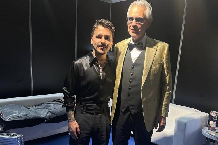Cantará Christian Nodal junto al tenor Andrea Bocelli