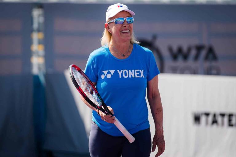 Martina Navratilova anuncia que sufre cáncer de garganta y de mama
