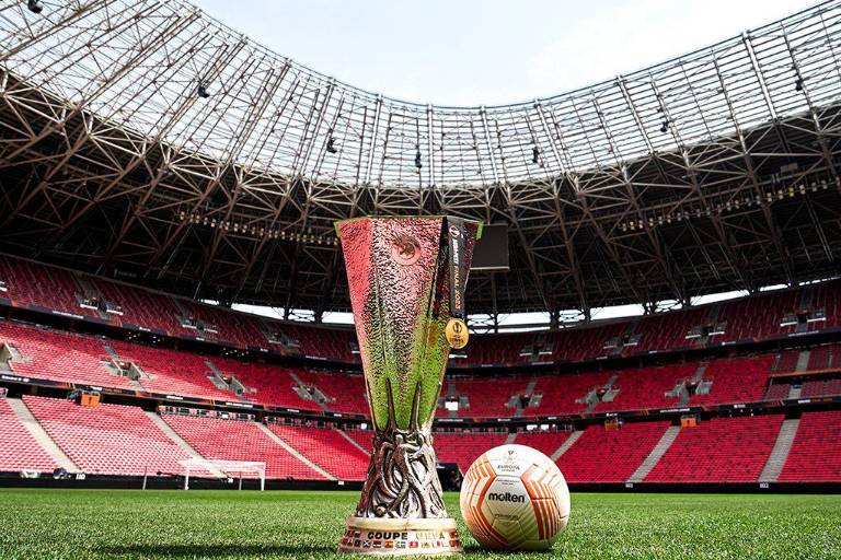 Sevilla y Roma salen en busca del trofeo de campeón de la Europa League