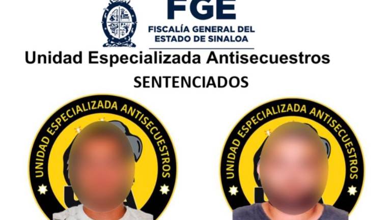 Dos hombres fueron sentenciados a 13 años de prisión por el delito de secuestro.