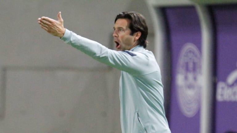 Santiago Solari, DT del América.