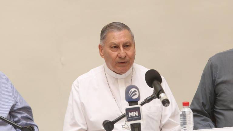El Obispo de Mazatlán habló sobre el Diálogo Nacional por la Paz que se llevará en septiembre.