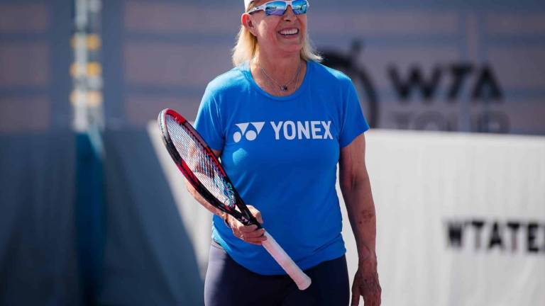 Martina Navratilova anuncia que sufre cáncer de garganta y de mama