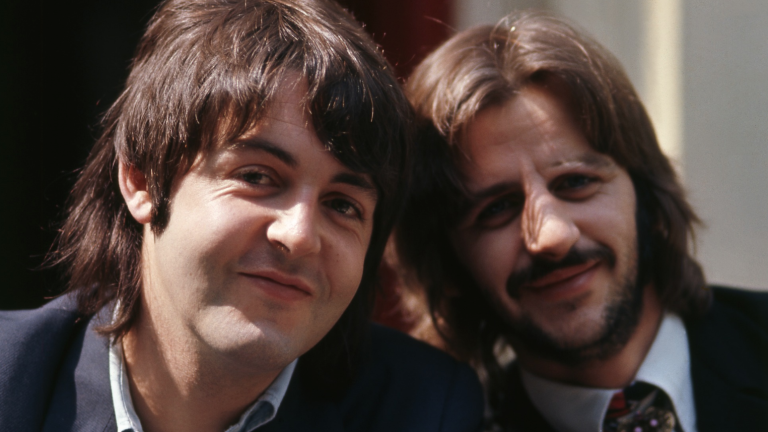 Paul McCartney y Ringo Starr.