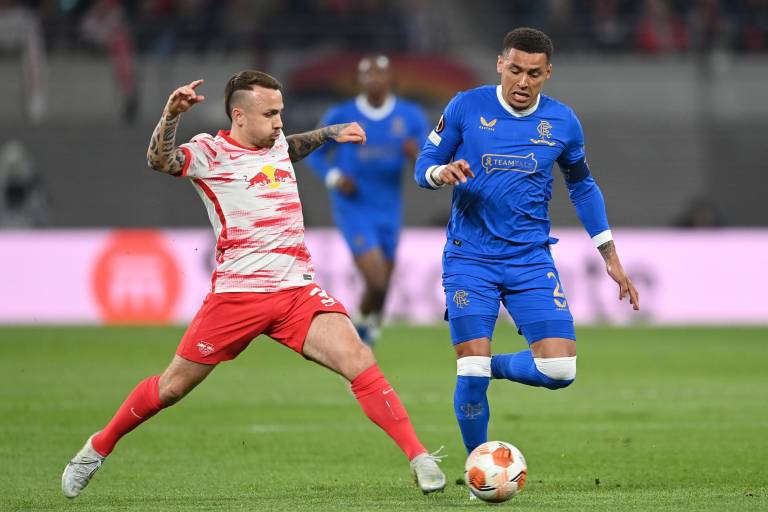 Leipzig y Eintracht golpean primero en las semifinales de la Europa League