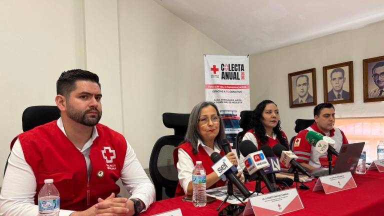 La delegación de Cruz Roja Mexicana en Mazatlán inició su Colecta Anual 2026 con una agenda de actividades para incentivar la participación ciudadana.