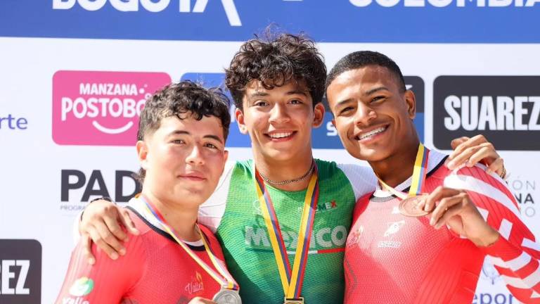 Máximo Kaled dejó claro que su nombre comienza a tomar fuerza en el ciclismo de pista