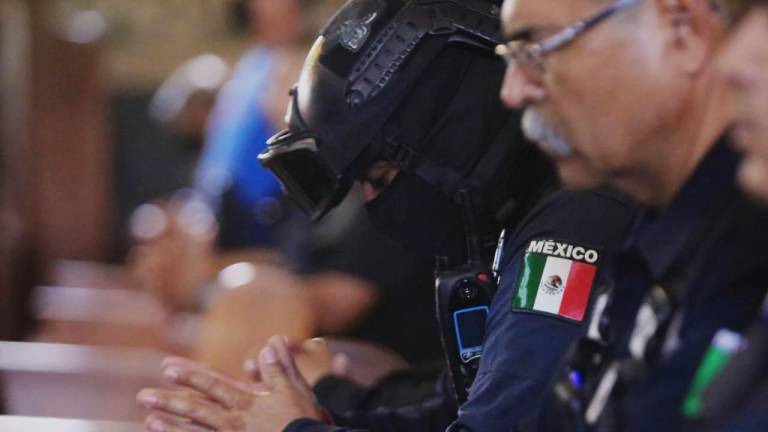 Con misa, piden a Dios para que policías de Mazatlán busquen justicia y seguridad de todos los habitantes