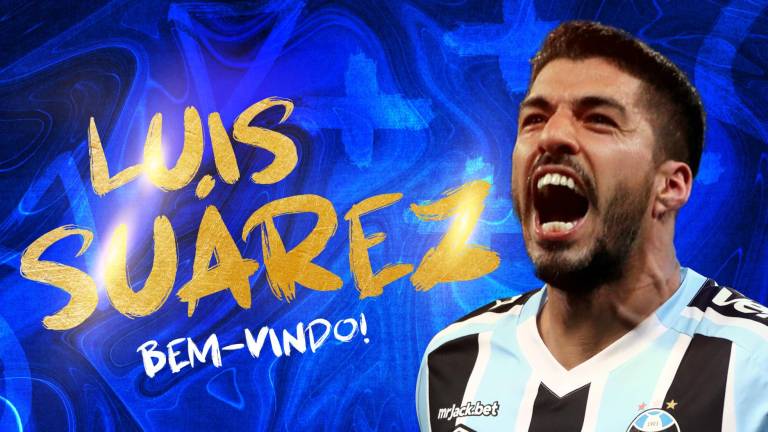 Luis Suárez firma para el Gremio.