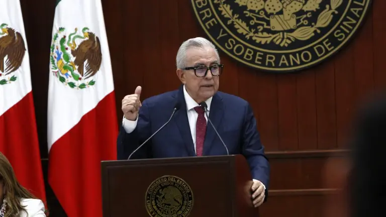El Gobernador de Sinaloa Rubén Rocha Moya habló sobre la violencia que prevalece en la entidad.