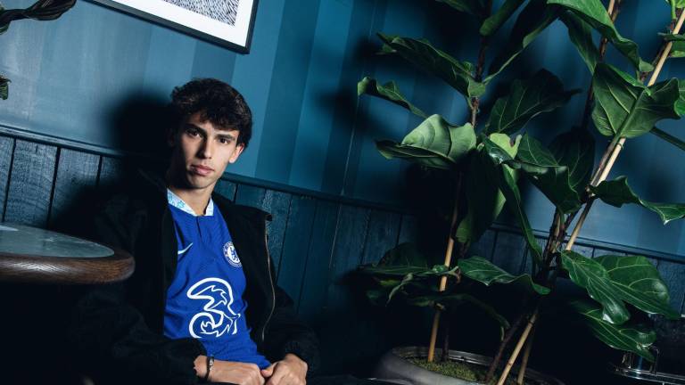 Joao Félix ya se vistió de azul.