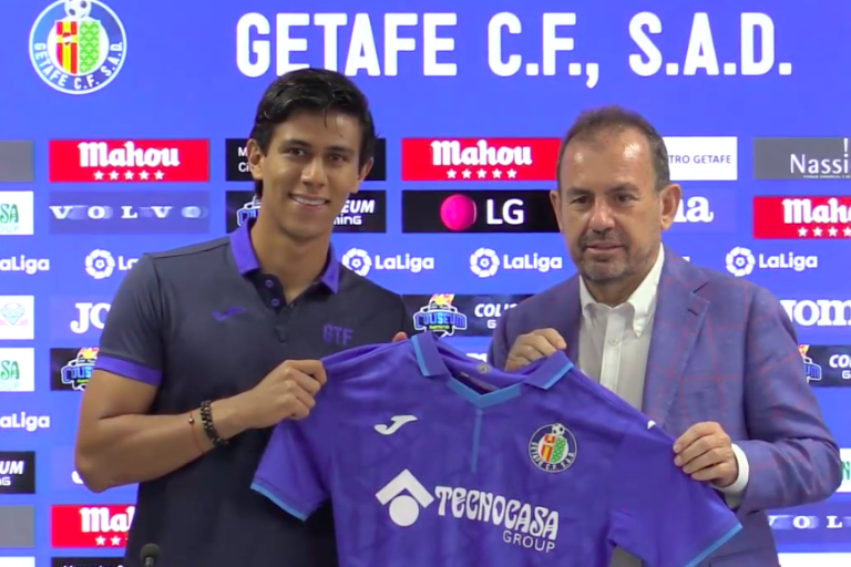 José Juan Macías participa en goleada del Getafe sobre Atromitos FC