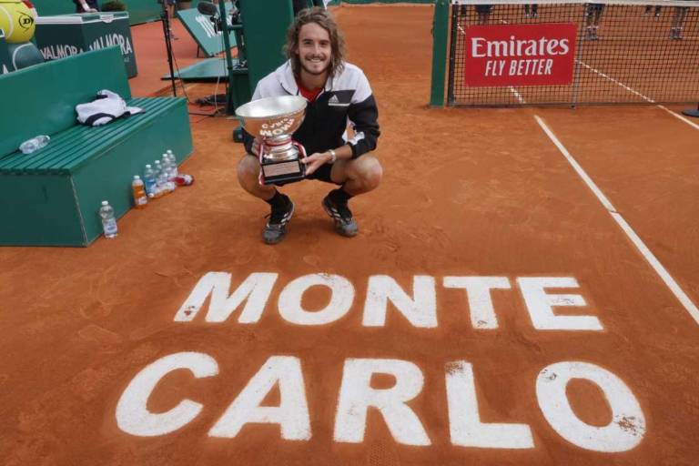 Stefanos Tsitsipas se corona en el Masters de Montecarlo