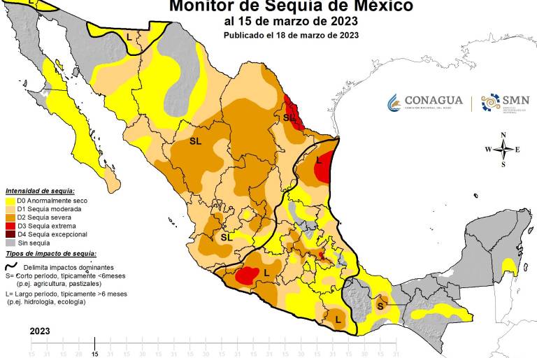 Ocho municipios de Sinaloa presentan sequía severa: Conagua