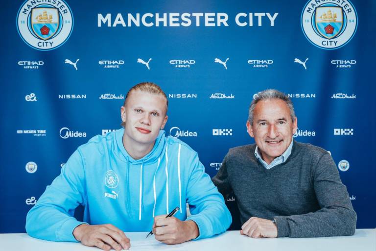 Manchester City confirma el fichaje de Erling Haaland