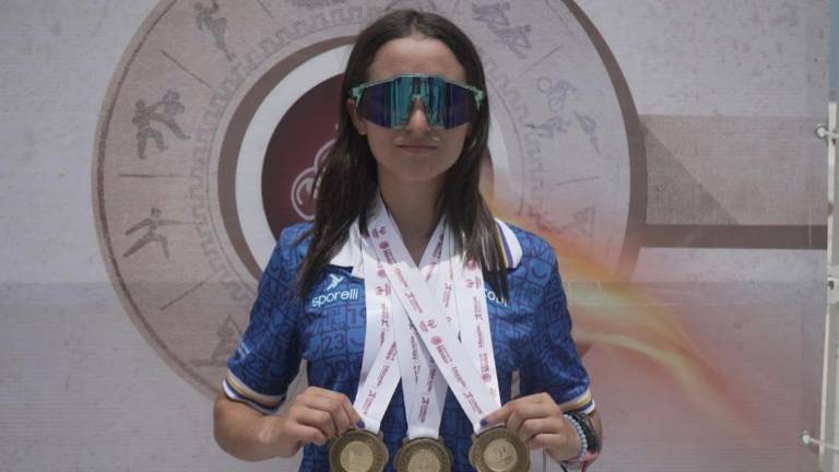 A sus 15 años ya presume medallas en la Olimpiada Nacional y sueña con competir en unos Juegos Olímpicos.