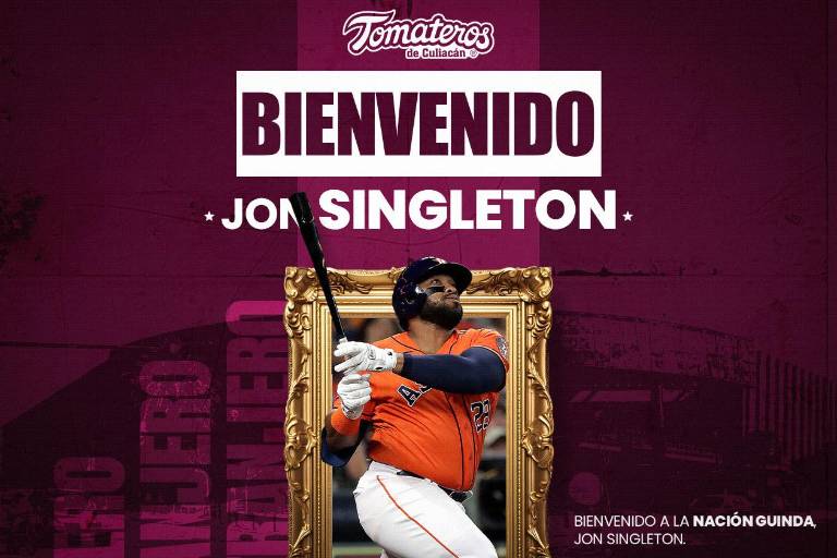 Tomateros suma poder descomunal con la llegada de Jon Singleton