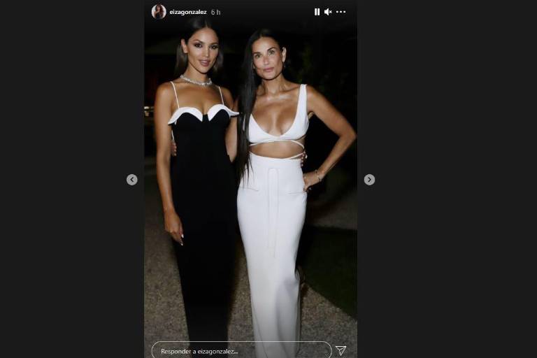 Conviven Eiza González, Demi Moore y Kate Hudson en el Festival de Venecia 2021