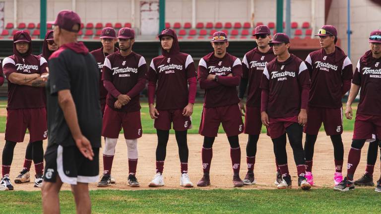 Tomateros de Culiacán realizó un encuentro interescuadras este domingo.