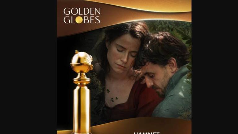 La cinta ‘Hamnet’ se llevó el galardón a la Mejor Película Dramática, en los Globos de Oro.