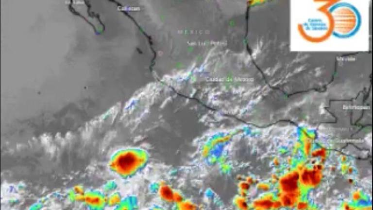 Prevén formación de huracán en el Pacífico mexicano; descartan que vaya a haber lluvias en Sinaloa