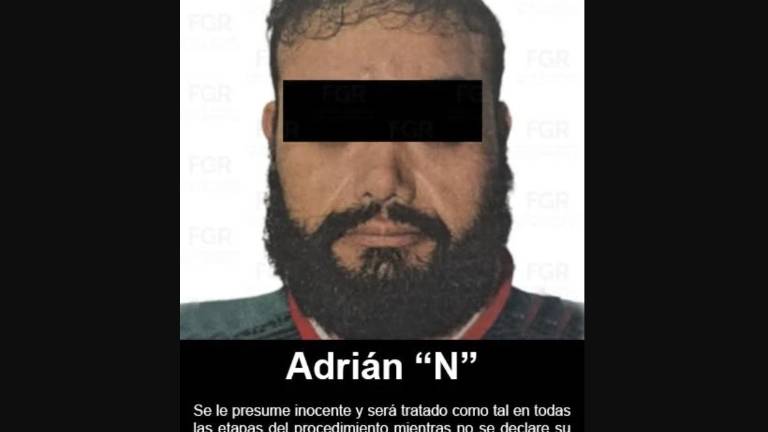 Adrián “N”, “El 20”, fue detenido a finales de junio en un operativo en Villa Unión.
