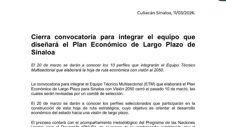 Será el próximo 20 de marzo cuando se den a conocer los 10 perfiles que formarán parte de este equipo técnico.