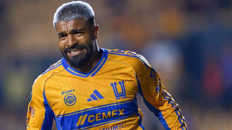 Rodrigo Aguirre fue el autor de dos goles en el triunfo de Tigres.