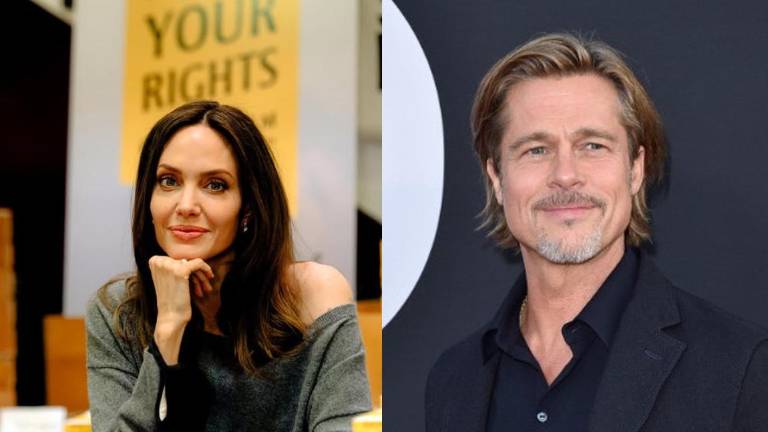 Angelina Jolie y Brad Pitt.