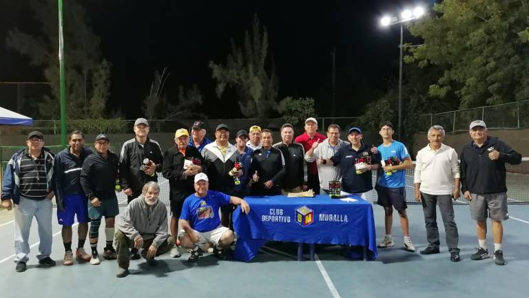 Hay campeones del Torneo de Tenis Carnaval, en Club Muralla
