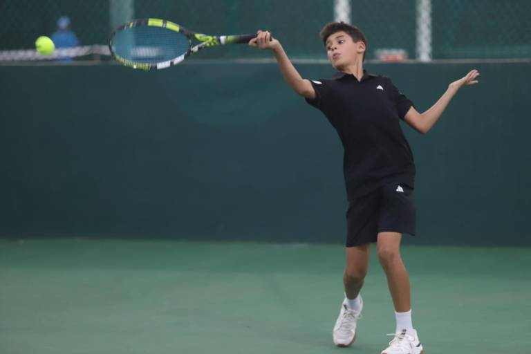 Disputados partidos se vivieron en Torneo de Tenis G2, en El Cid