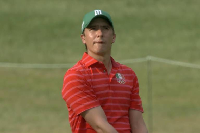 Mexicano Carlos Ortiz asume subliderato del torneo de golf olímpico