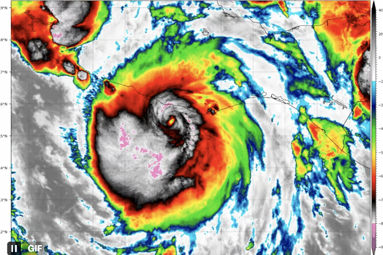 Huracán Erick alcanza la categoría 4; advierten sobre su alta peligrosidad