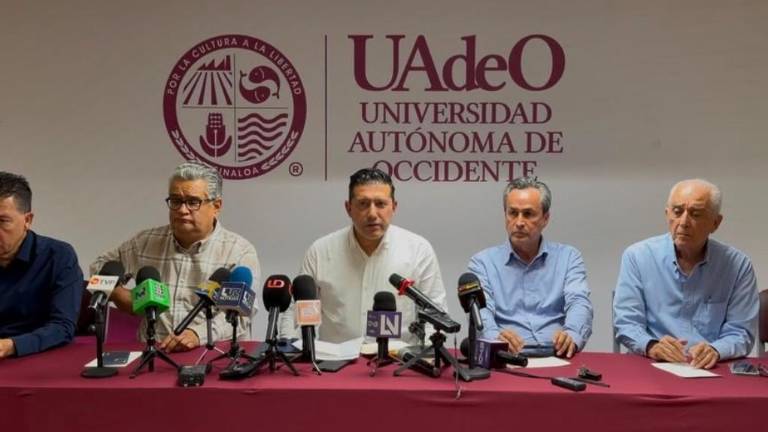 Conferencia de prensa de representantes del Gobierno de México para anunciar las mesas de diálogo en torno a la planta de fertilizantes.