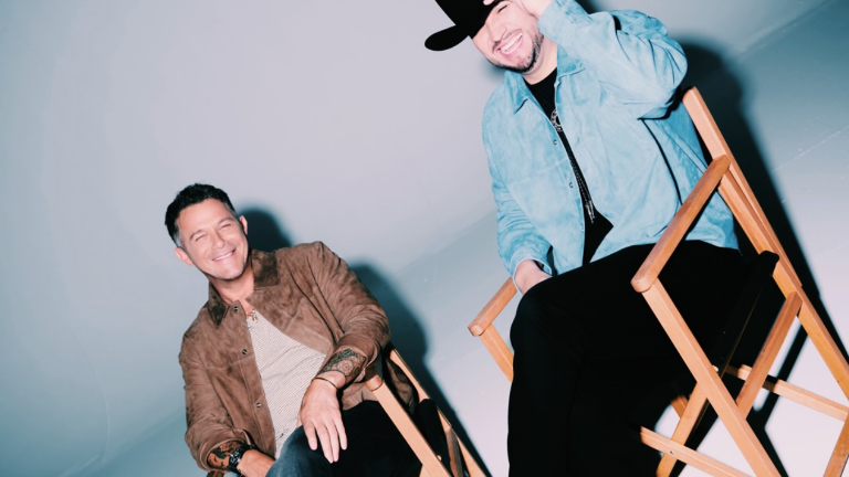 Alejandro Sanz y Edén Muñoz.