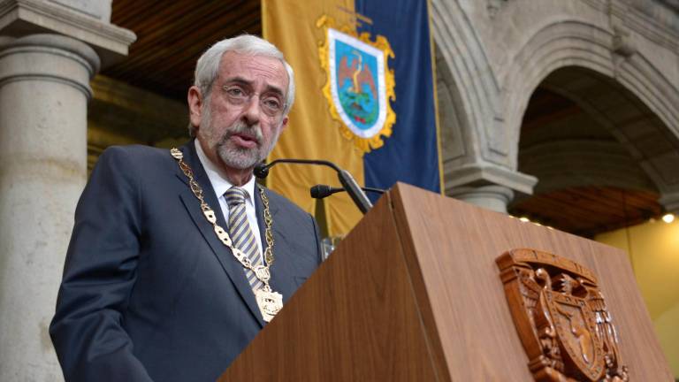 El Rector de la UNAM, Enrique Graue, presentó su último informe el viernes pasado.