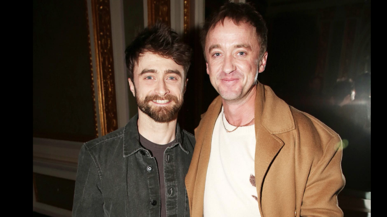 Daniel Radcliffe y Tom Felton.