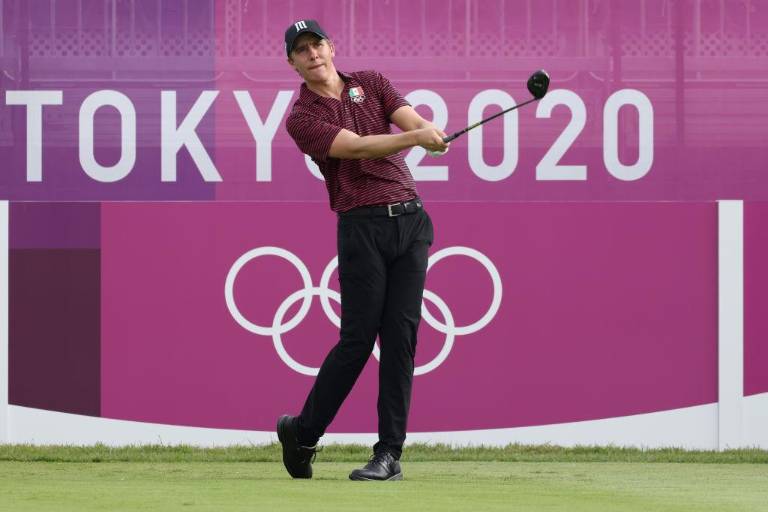 Golfista mexicano Carlos Ortiz con buen paso en debut olímpico