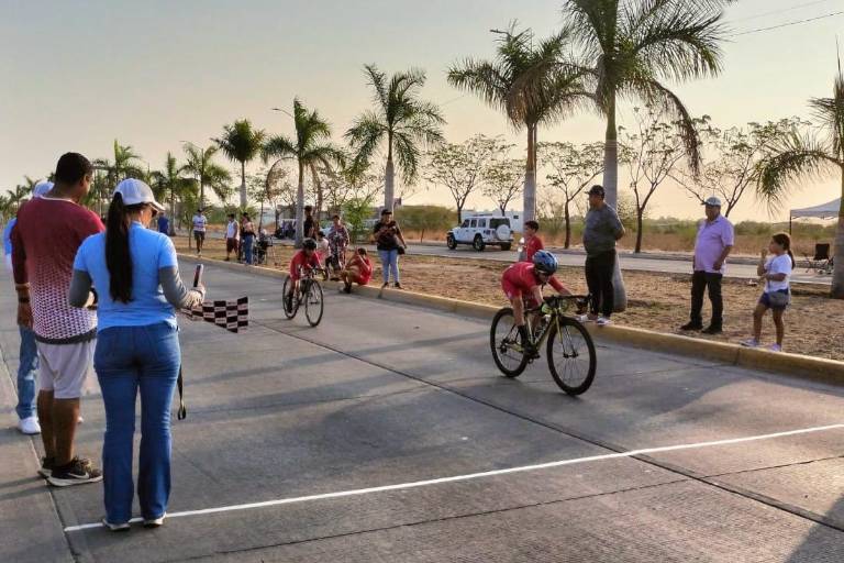 Se realiza con éxito Campeonato Estatal de Ciclismo Infantil, en Culiacán