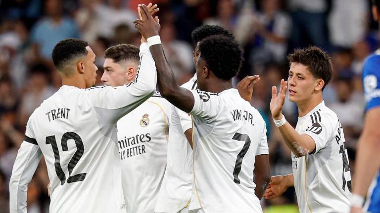 Vinícius Jr. anotó uno de los goles del Real Madrid ante el Alavés.