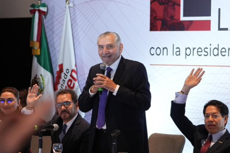 Adán Augusto niega compra de votos de oposición; otro juez ordena no discutir reforma al PJF en Senado