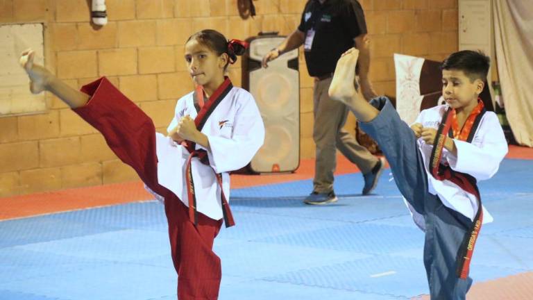 Mazatlán se cuelga cinco oros en Estatal de taekwondo de los Juegos Conade