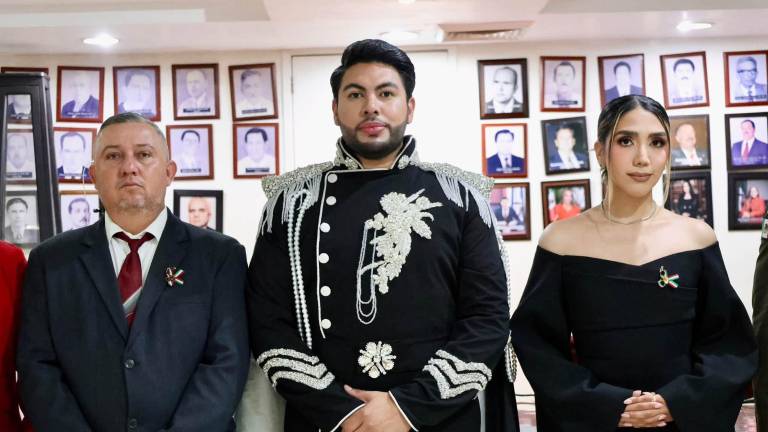 El Alcalde Richard Millán durante la Noche del Grito.