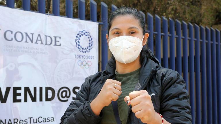 La taekwondoína Briseida Acosta.