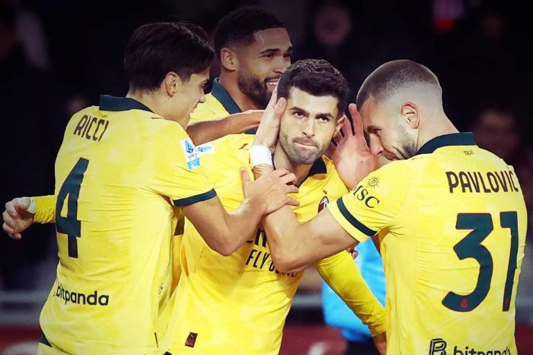 Christian Pulisic resucita al Milan con victoria sobre el Torino