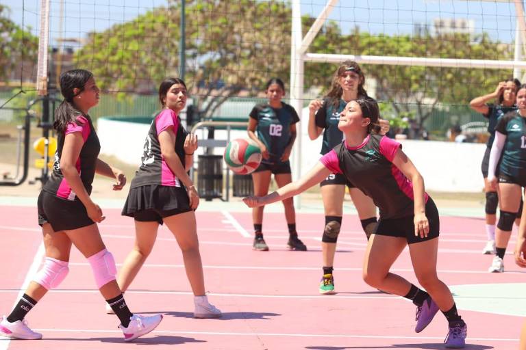 Plantel Mazatlán es campeón en voleibol de Olimpiada Zona Sur Conalep