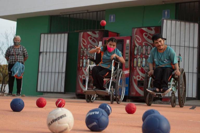 Paratletas de boccia y atletismo lucen en Festival de Deporte Adaptado Imdem 2021