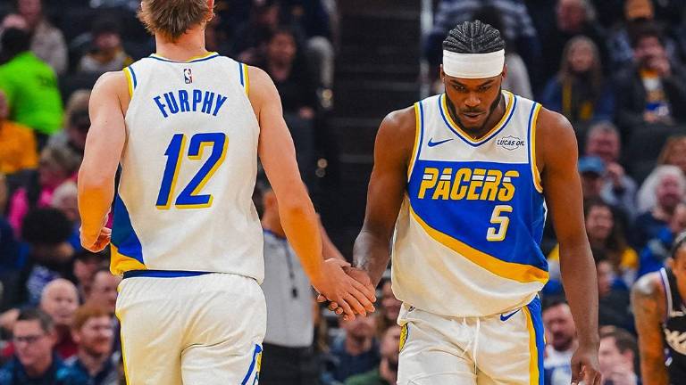 Jarace Walker aportó 12 puntos para la victoria de los Pacers.